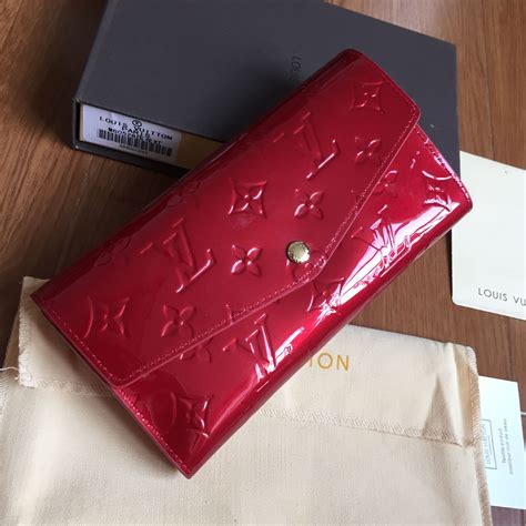 lv patent leather wallet|louis vuitton prices wallet.